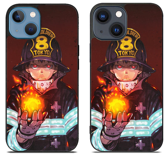 Fire Force Soldier iPhone 15 | iPhone 15 Plus Case