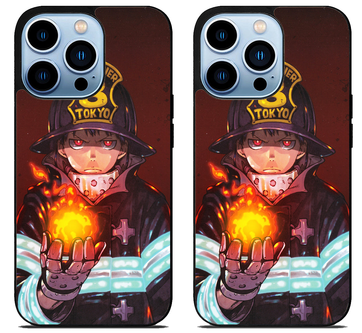 Fire Force Soldier iPhone 15 Pro | iPhone 15 Pro Max Case