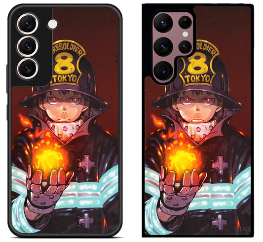 Fire Force Soldier Samsung Galaxy S22 | S22+ | S22 Ultra Case