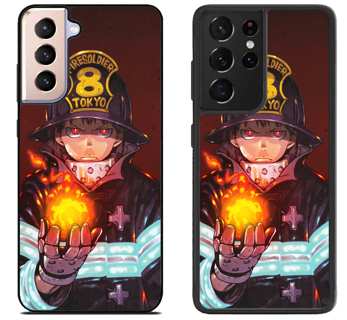 Fire Force Soldier Samsung Galaxy S21 | S21 FE | S21+ | S21 Ultra Case