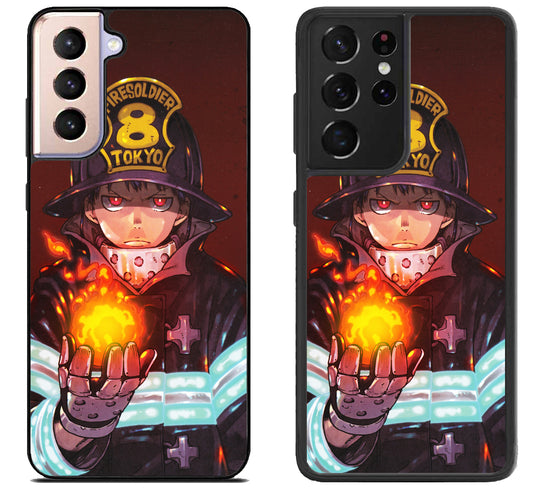 Fire Force Soldier Samsung Galaxy S21 | S21 FE | S21+ | S21 Ultra Case