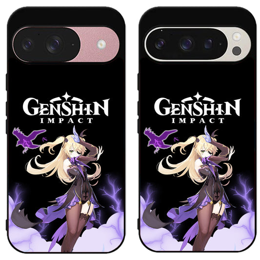 Fischl Genshin Impact Google Pixel 9 | 9 Pro | 9 Pro XL Case