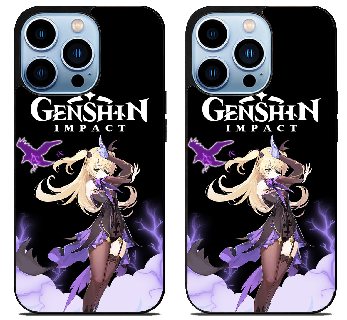 Fischl Genshin Impact iPhone 15 Pro | iPhone 15 Pro Max Case