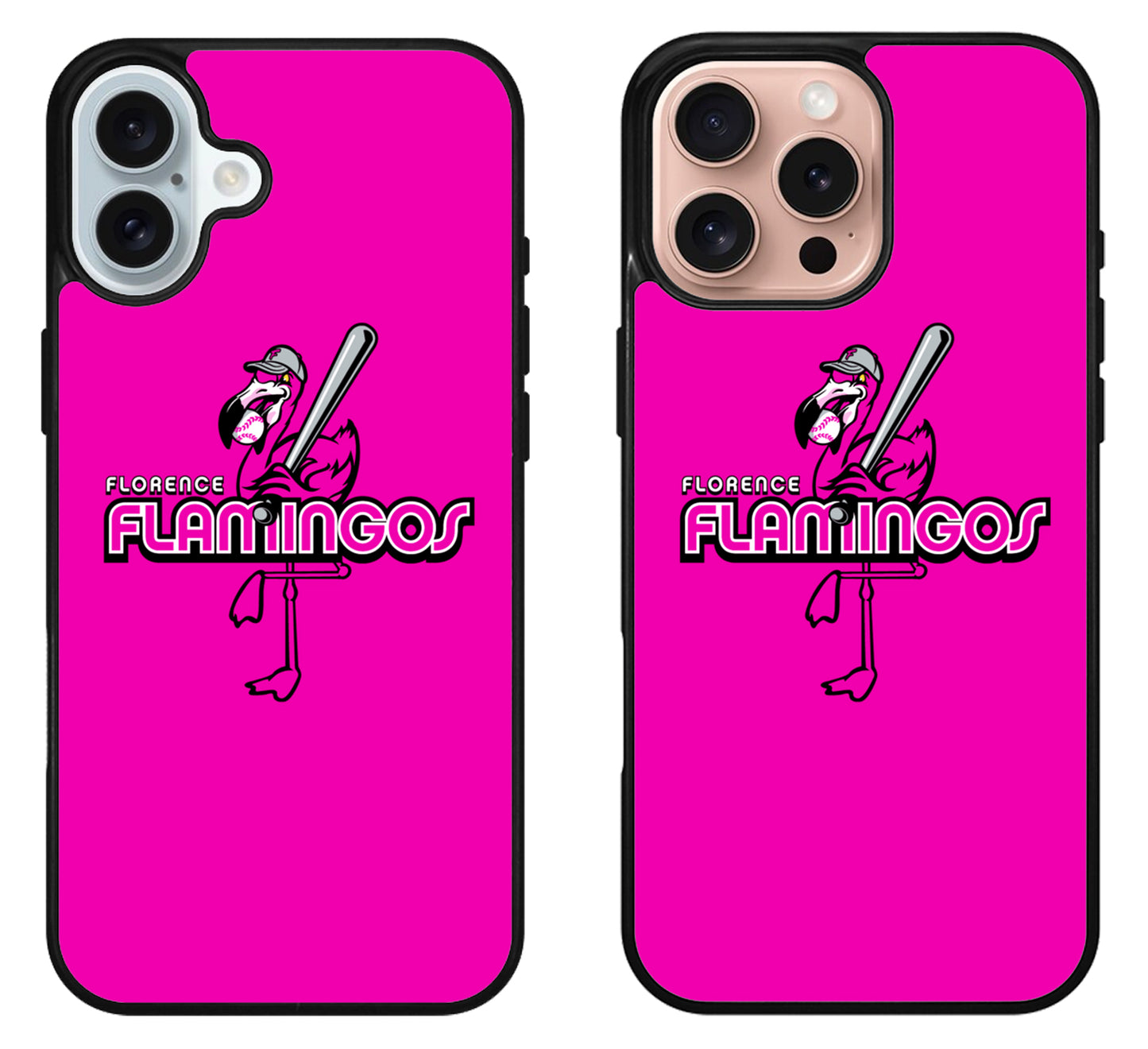 Florence Flamingos iPhone 16 | 16 Plus | 16 Pro | 16 Pro Max Case