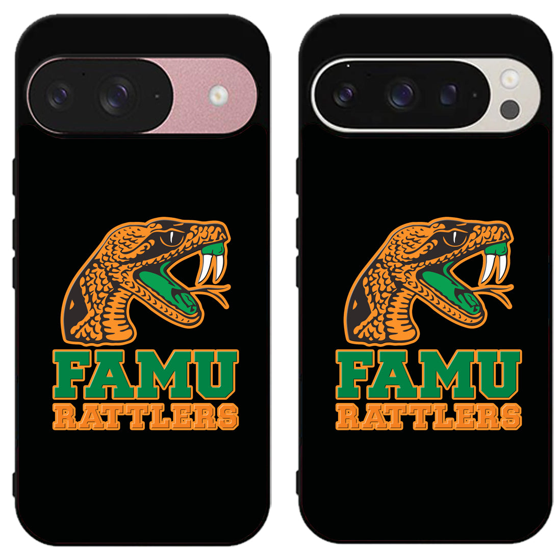 Florida A&M Rattlers Black Google Pixel 9 | 9 Pro | 9 Pro XL Case
