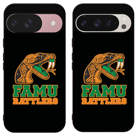 Florida A&M Rattlers Black Google Pixel 9 | 9 Pro | 9 Pro XL Case