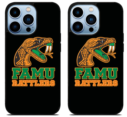 Florida A&M Rattlers Black iPhone 15 Pro | iPhone 15 Pro Max Case