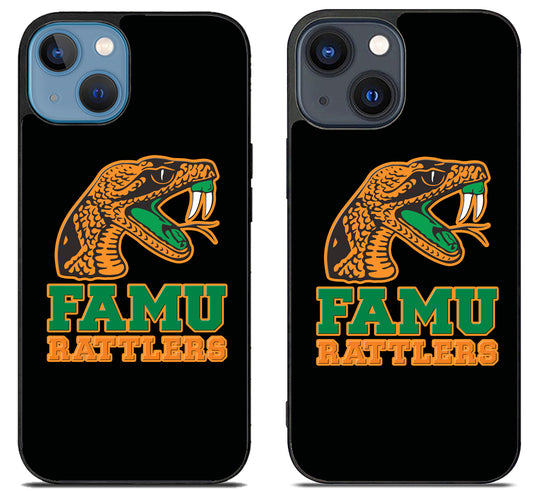Florida A&M Rattlers Black iPhone 15 | iPhone 15 Plus Case