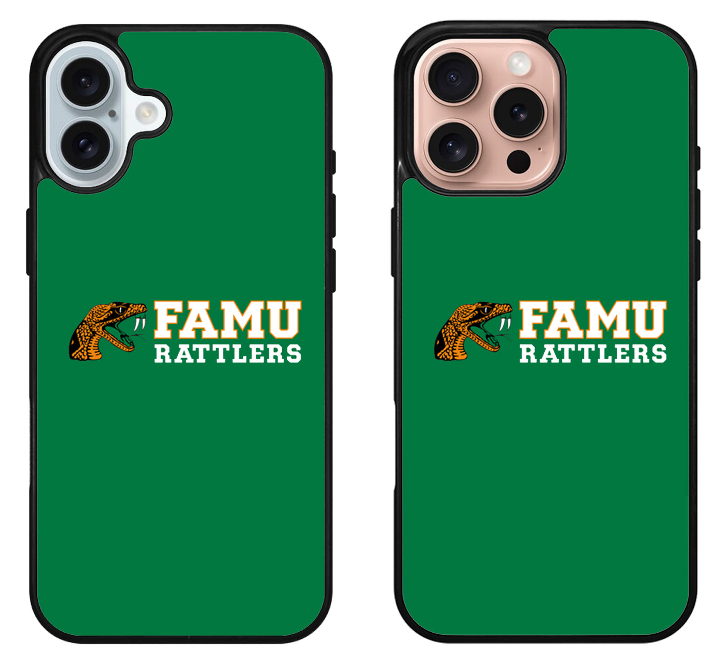 Florida A&M Rattlers Logo iPhone 16 | 16 Plus | 16 Pro | 16 Pro Max Case