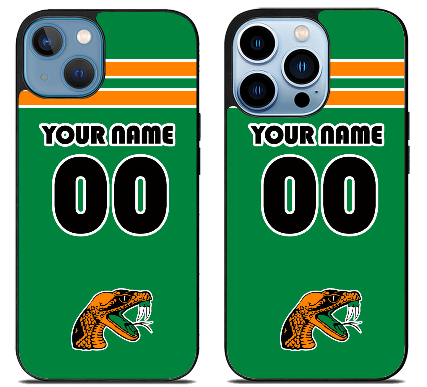 Custom Personalized Florida A&M Rattlers iPhone 13 | 13 Mini | 13 Pro | 13 Pro Max Case