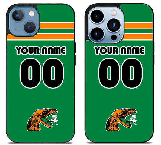 Custom Personalized Florida A&M Rattlers iPhone 13 | 13 Mini | 13 Pro | 13 Pro Max Case