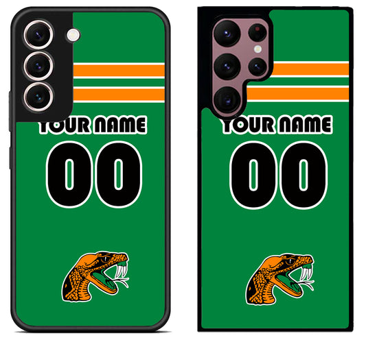 Custom Personalized Florida A&M Rattlers Samsung Galaxy S22 | S22+ | S22 Ultra Case