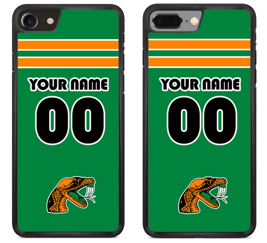 Custom Personalized Florida A&M Rattlers iPhone 8 | 8 Plus Case