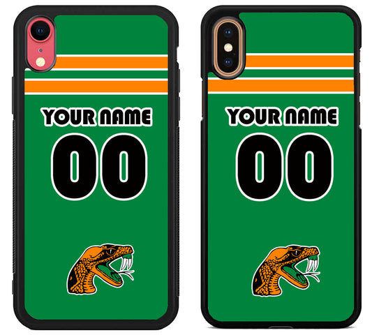 Custom Personalized Florida A&M Rattlers iPhone X | Xs | Xr | Xs Max Case