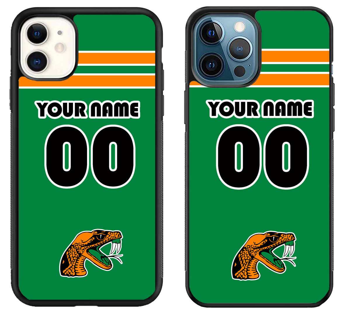 Custom Personalized Florida A&M Rattlers iPhone 11 | 11 Pro | 11 Pro Max Case