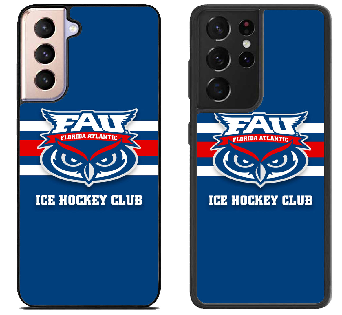 Florida Atlantic Owls Ice Hockey Samsung Galaxy S21 | S21 FE | S21+ | S21 Ultra Case