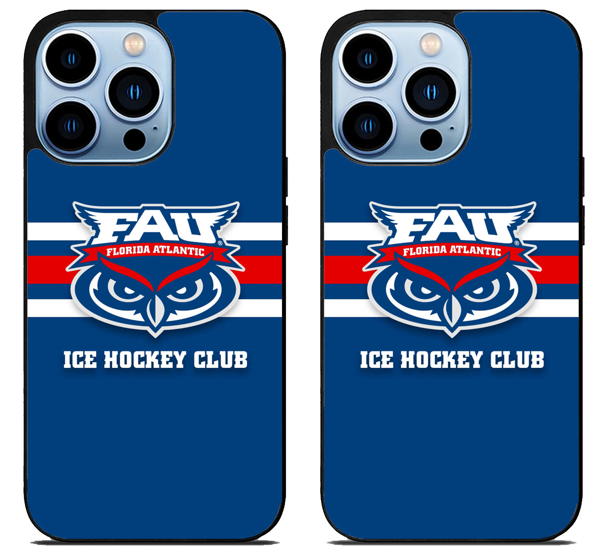 Florida Atlantic Owls Ice Hockey iPhone 15 Pro | iPhone 15 Pro Max Case