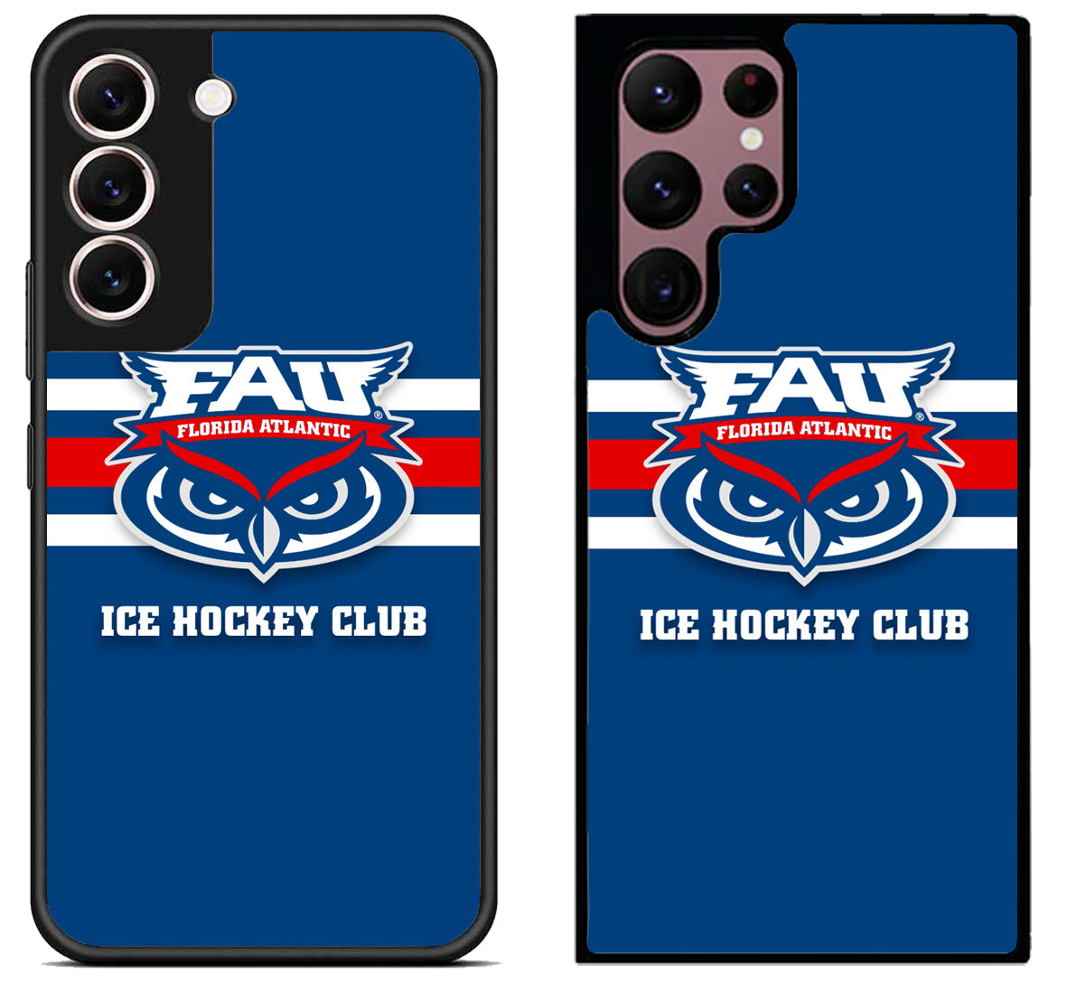 Florida Atlantic Owls Ice Hockey Samsung Galaxy S22 | S22+ | S22 Ultra Case