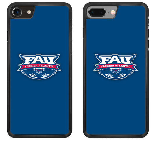 Florida Atlantic Owls Logo Blue iPhone 8 | 8 Plus Case