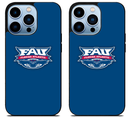 Florida Atlantic Owls Blue iPhone 15 Pro | iPhone 15 Pro Max Case
