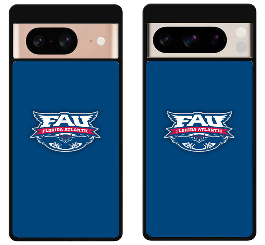 Florida Atlantic Owls Logo Blue Google Pixel 8 | 8 Pro Case
