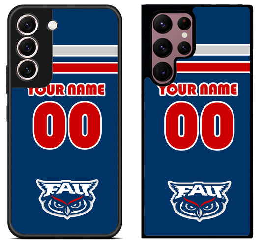 Custom Personalized Florida Atlantic Owls Samsung Galaxy S22 | S22+ | S22 Ultra Case