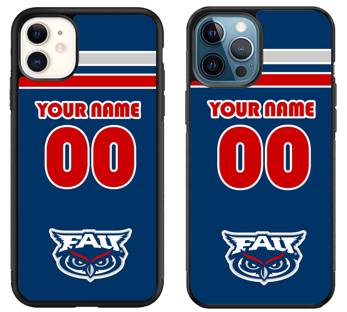 Custom Personalized Florida Atlantic Owls iPhone 11 | 11 Pro | 11 Pro Max Case