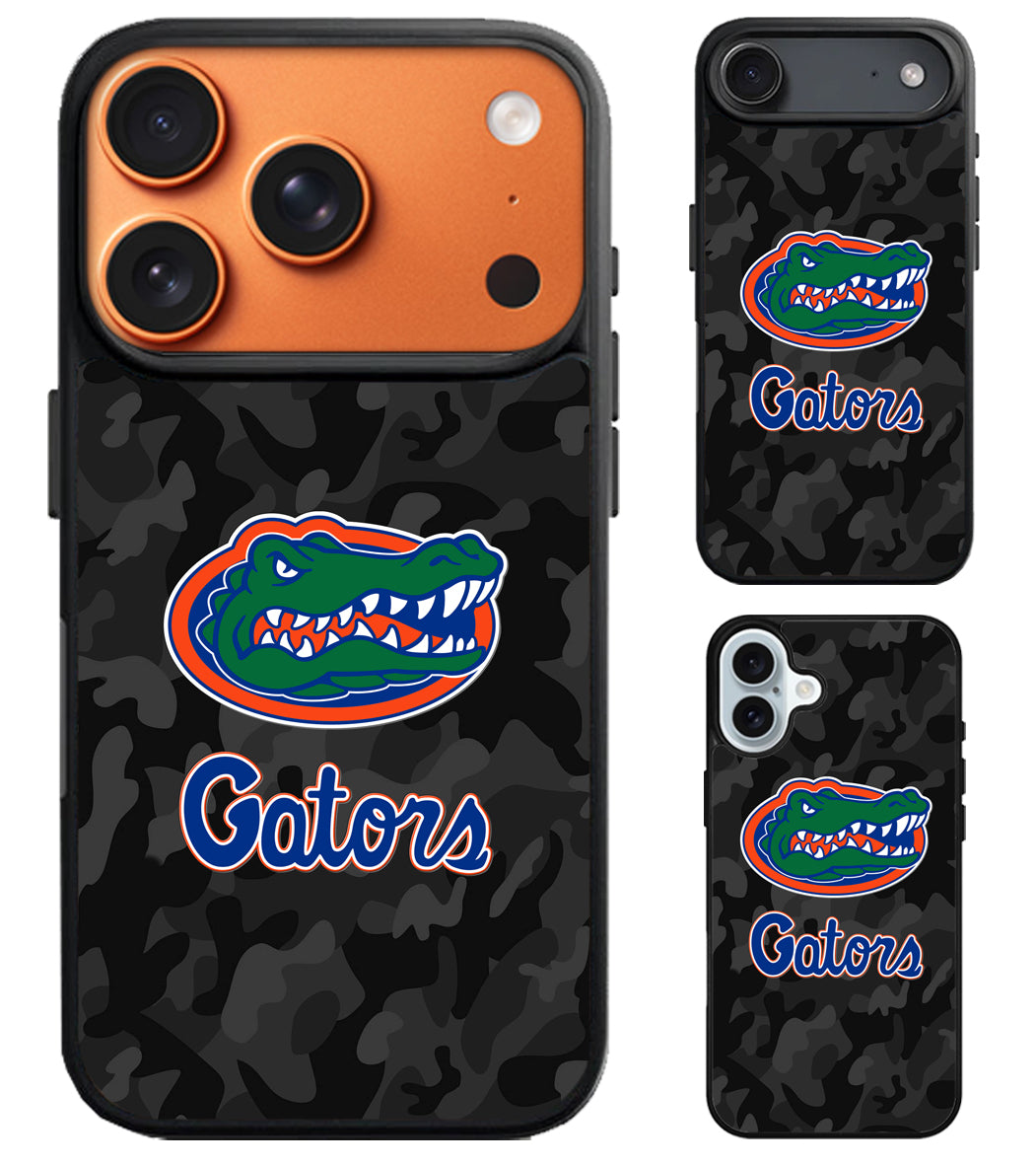 Florida Gators Camo iPhone Air | iPhone 17 | 17 Pro | 17 Pro Max Case