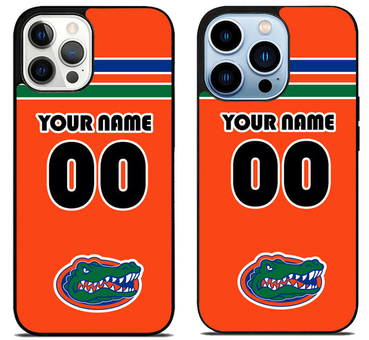 Custom Personalized Florida Gators iPhone 15 Pro | iPhone 15 Pro Max Case