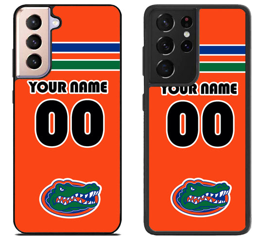 Custom Personalized Florida Gators Samsung Galaxy S21 | S21 FE | S21+ | S21 Ultra Case