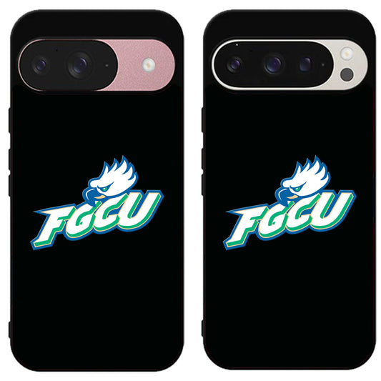Florida Gulf Coast Eagles Black Google Pixel 9 | 9 Pro | 9 Pro XL Case