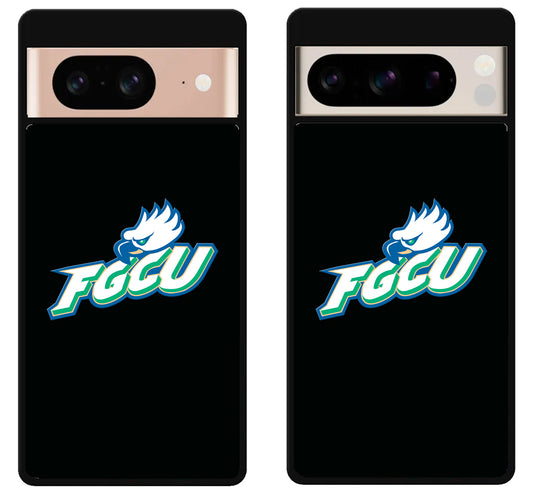 Florida Gulf Coast Eagles Black Google Pixel 8 | 8 Pro Case