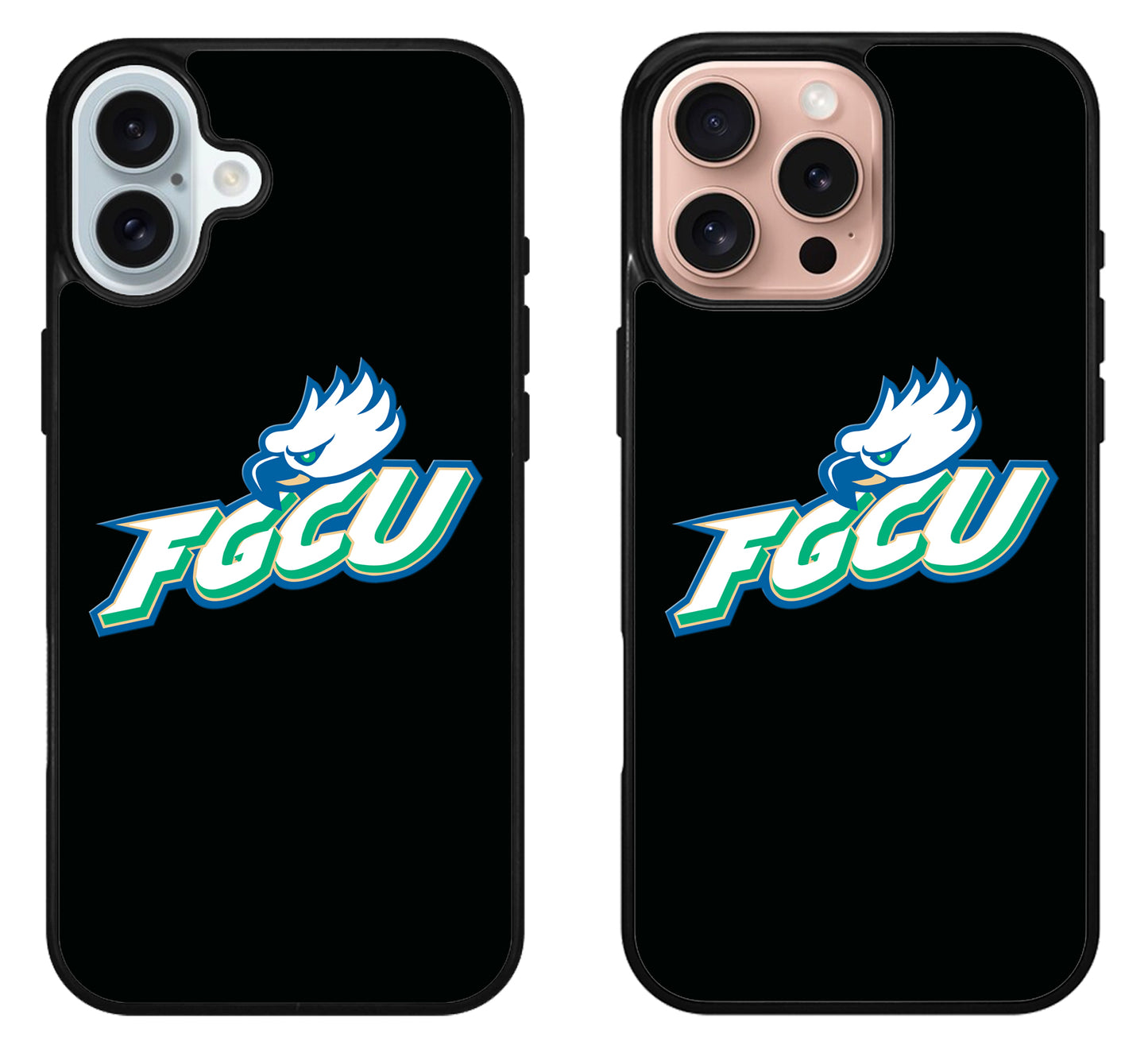 Florida Gulf Coast Eagles Black iPhone 16 | 16 Plus | 16 Pro | 16 Pro Max Case
