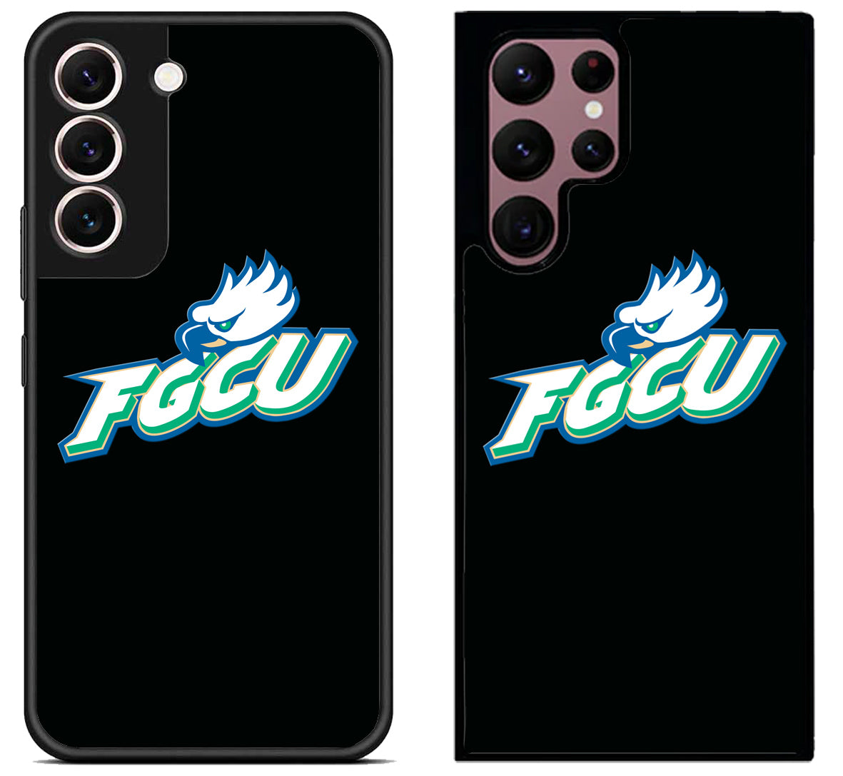 Florida Gulf Coast Eagles Black Samsung Galaxy S22 | S22+ | S22 Ultra Case