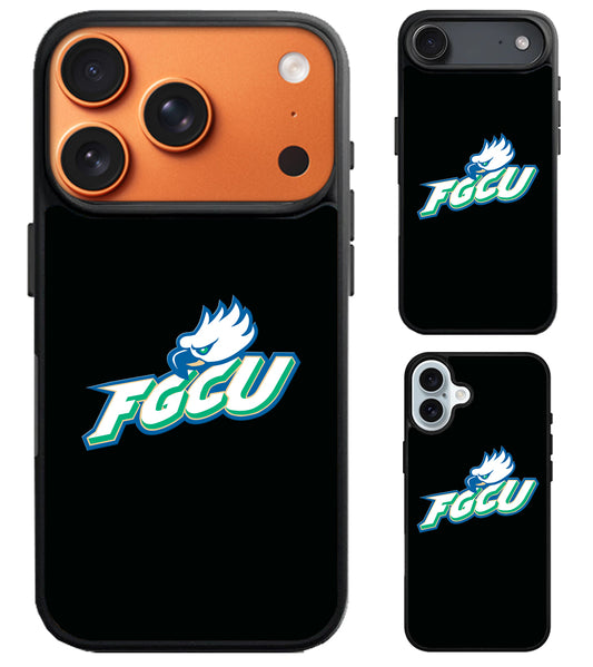Florida Gulf Coast Eagles Black iPhone Air | iPhone 17 | 17 Pro | 17 Pro Max Case