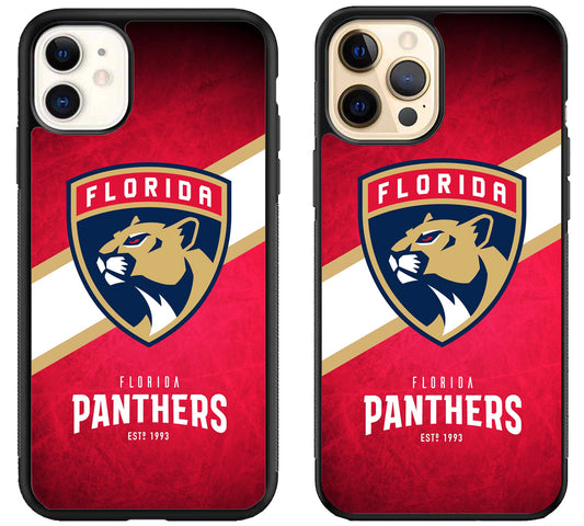 Florida Panthers Logo Cover iPhone 12 | 12 Mini | 12 Pro | 12 Pro Max Case