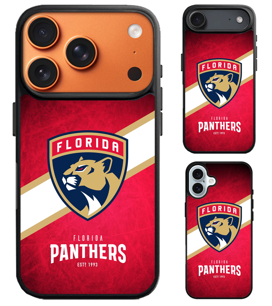 Florida Panthers Logo Cover iPhone Air | iPhone 17 | 17 Pro | 17 Pro Max Case