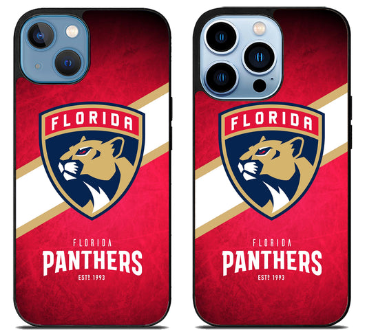 Florida Panthers Logo Cover iPhone 13 | 13 Mini | 13 Pro | 13 Pro Max Case