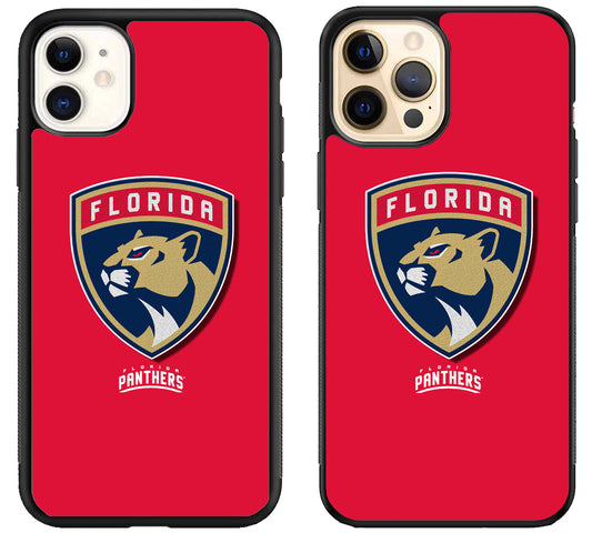 Florida Panthers Red iPhone 12 | 12 Mini | 12 Pro | 12 Pro Max Case