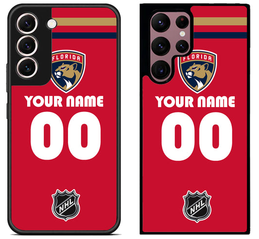 Custom Personalized Florida Panthers NHL Samsung Galaxy S22 | S22+ | S22 Ultra Case