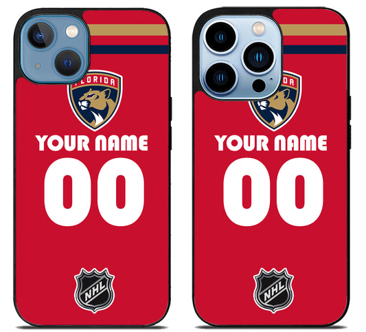 Custom Personalized Florida Panthers NHL iPhone 13 | 13 Mini | 13 Pro | 13 Pro Max Case