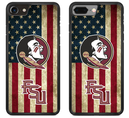 Florida State Seminoles Logo Flag iPhone 8 | 8 Plus Case