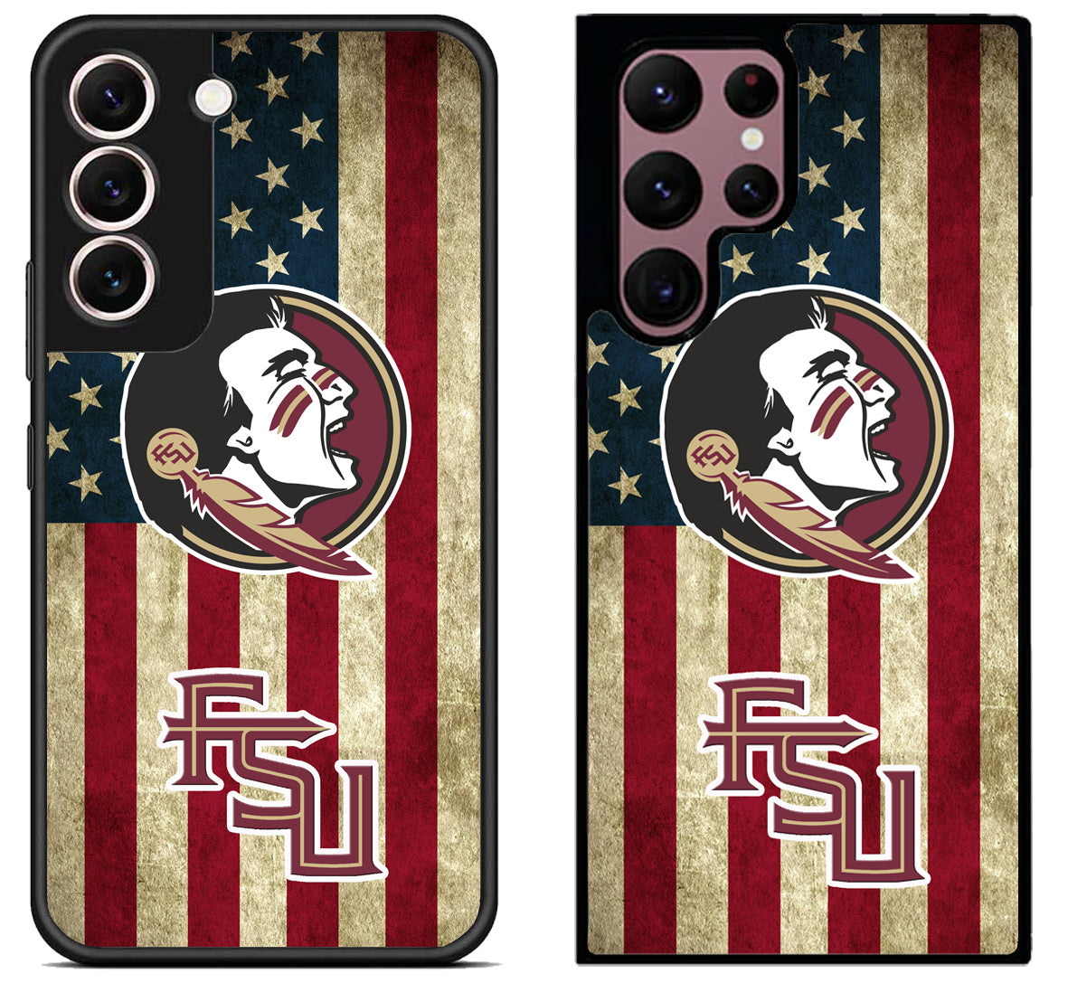 Florida State Seminoles Logo Flag Samsung Galaxy S22 | S22+ | S22 Ultra Case