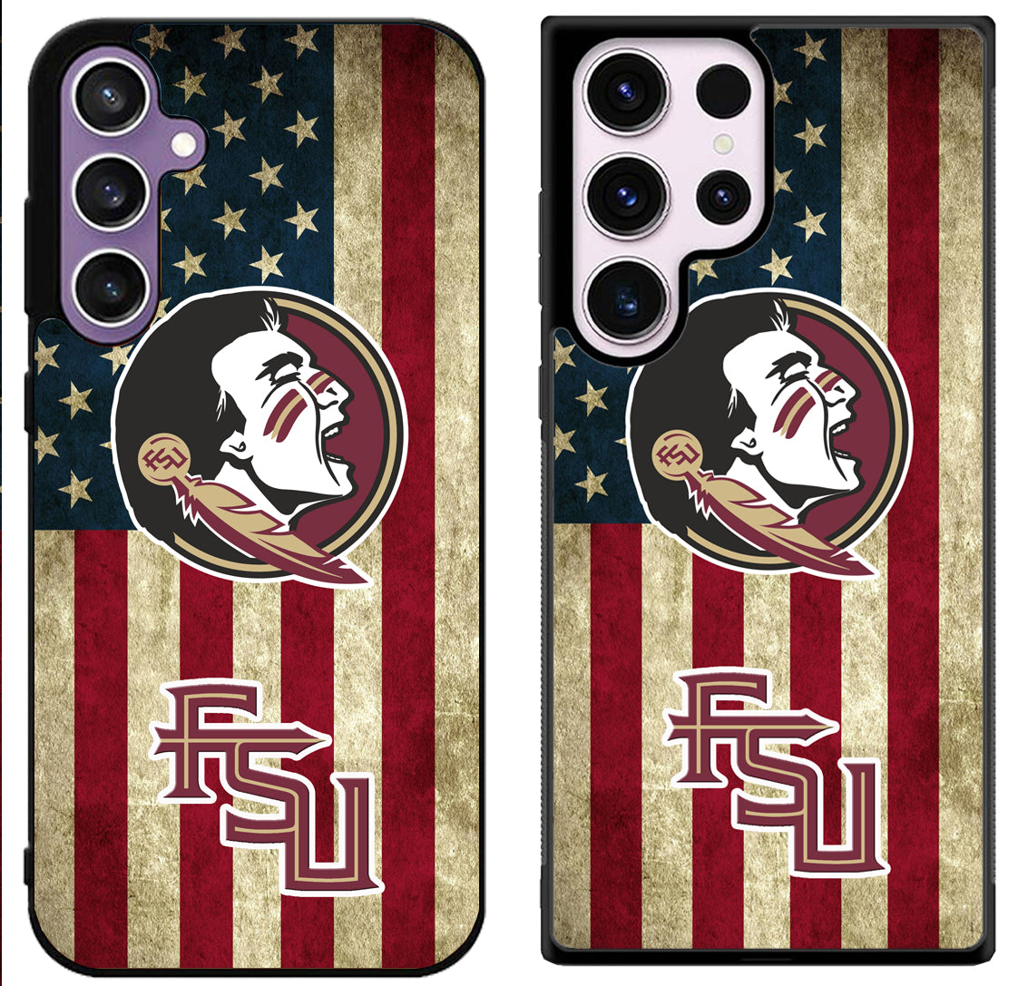 Florida State Seminoles Flag Samsung Galaxy S24 | S24+ | S24 Ultra Case