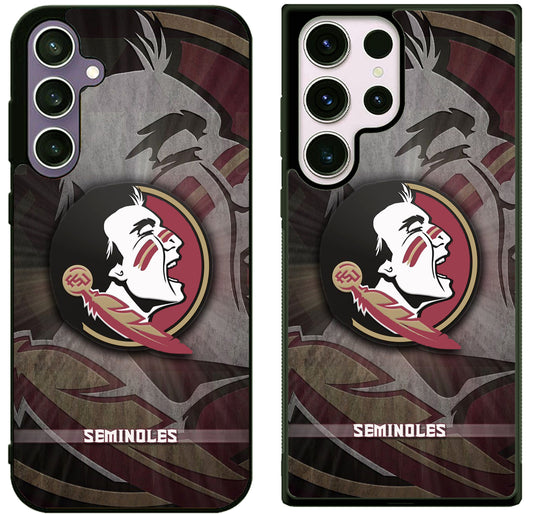 Florida State Seminoles Samsung Galaxy S25 | S25 Edge | S25 FE | S25 Plus | S25 Ultra Case