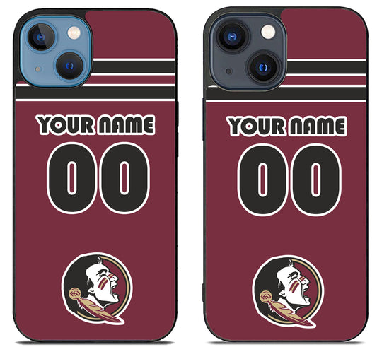 Custom Personalized Florida State Seminoles iPhone 15 | iPhone 15 Plus Case