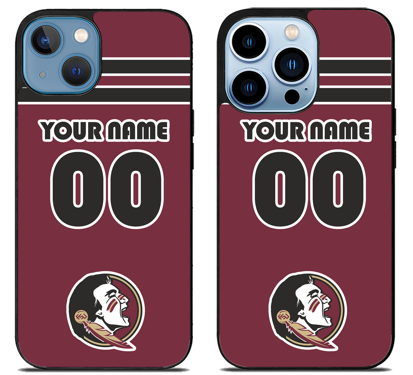 Custom Personalized Florida State Seminoles iPhone 13 | 13 Mini | 13 Pro | 13 Pro Max Case