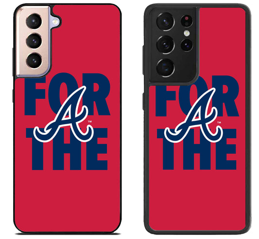For The Atlanta Braves Samsung Galaxy S21 | S21 FE | S21+ | S21 Ultra Case