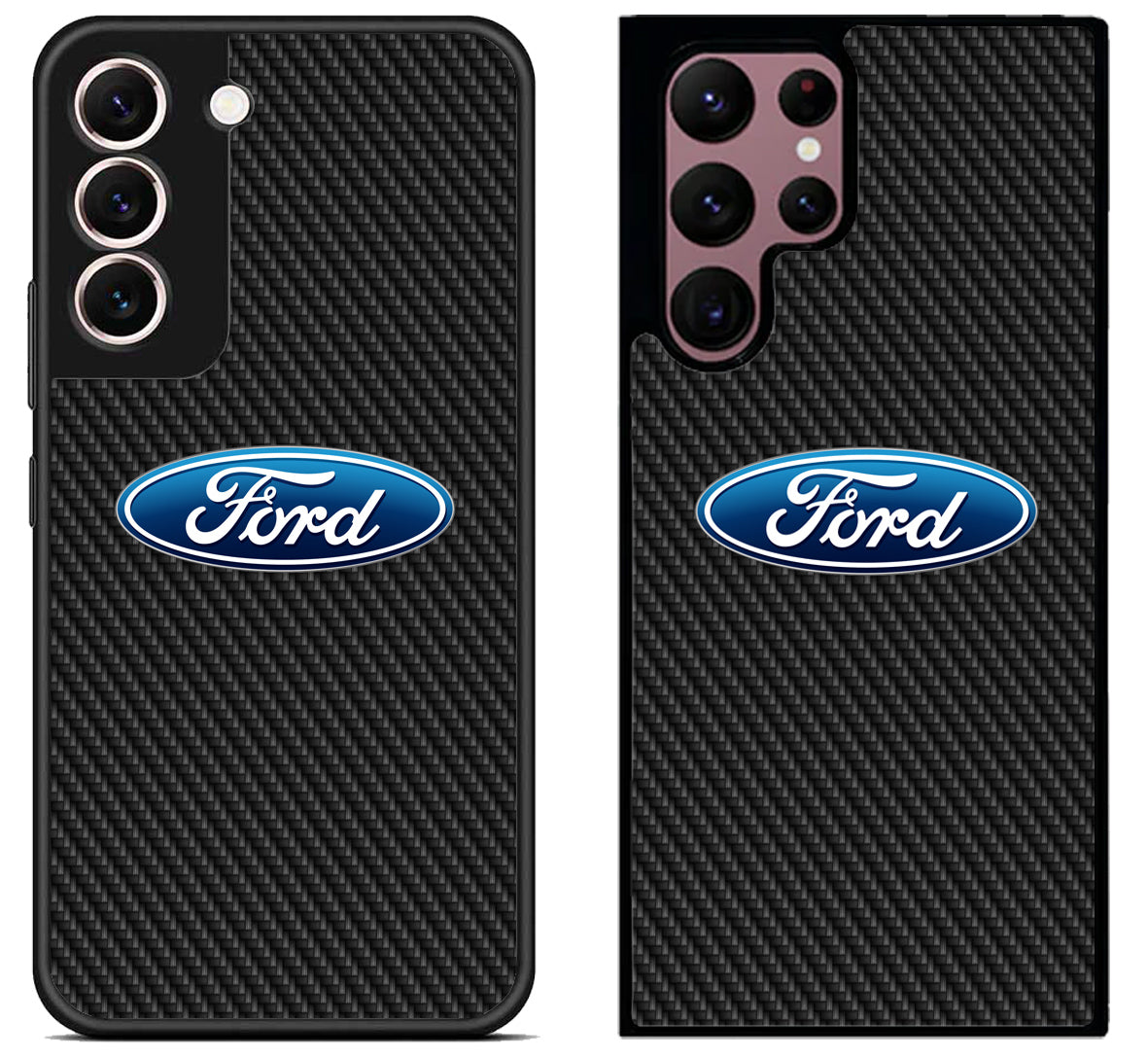 Ford Logo Carbon Samsung Galaxy S22 | S22+ | S22 Ultra Case