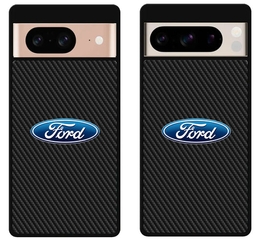 Ford Logo Carbon Google Pixel 8 | 8 Pro Case